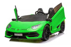 Vaikiškas elektromobilis Lamborghini Aventador, 2 × 12 V, atidaromos durelės