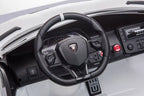 Vaikiškas elektromobilis Lamborghini Aventador, 2 × 12 V, atidaromos durelės