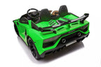 Vaikiškas elektromobilis Lamborghini Aventador, 2 × 12 V, atidaromos durelės
