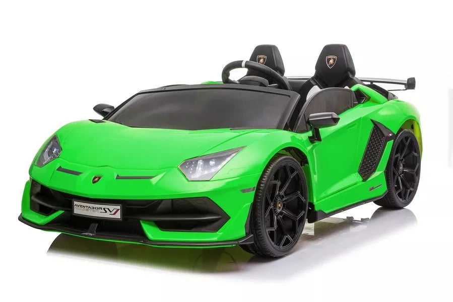 Vaikiškas elektromobilis Lamborghini Aventador, 2 × 12 V, atidaromos durelės