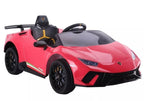 Vaikiškas elektromobilis Lamborghini Huracan, 12 V, 3 greičiai, raudonas