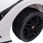Vaikiškas elektromobilis Lamborghini Sian, baltas, 37–60 mėn. vaikams