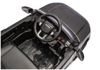 Vaikiškas elektromobilis Land Rover Discovery Sport, 12 V, 2x45W, su eko-odos sėdyne ir EVA ratais, juodas