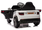 Vaikiškas elektromobilis Land Rover Discovery Sport, 12V, baltas