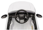 Vaikiškas elektromobilis Land Rover Discovery Sport, 12V, baltas