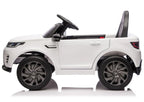 Vaikiškas elektromobilis Land Rover Discovery Sport, 12V, baltas