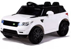 Vaikiškas elektromobilis Land Rover Range Rover Sport, 12 V, 2 pavaros, baltas