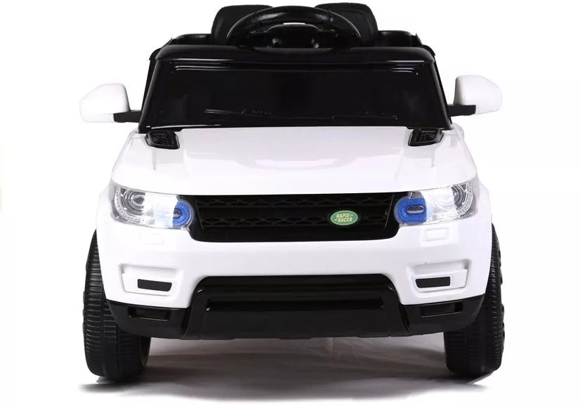 Vaikiškas elektromobilis Land Rover Range Rover Sport, 12 V, 2 pavaros, baltas