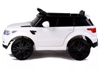 Vaikiškas elektromobilis Land Rover Range Rover Sport, 12 V, 2 pavaros, baltas