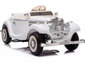 Vaikiškas elektromobilis Marecedes 540K A200, 12V, 4x45W, su odine sėdyne, baltas