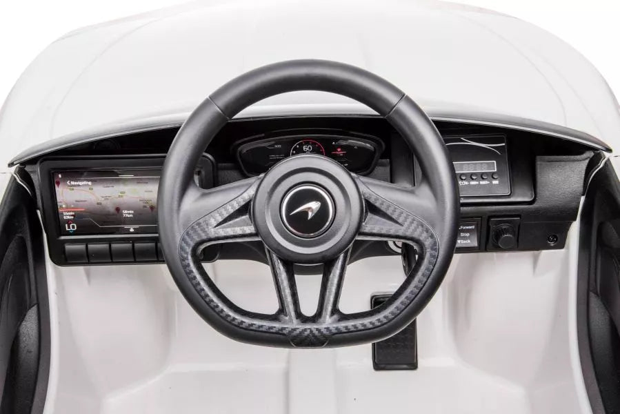 Elektromobilio durų apdailos ir rankos atramos detalė iš arti