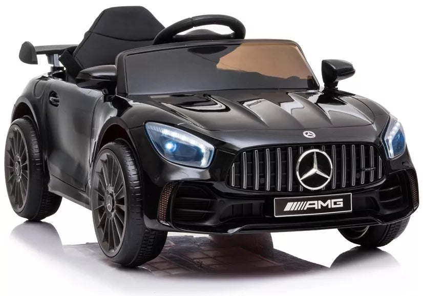 Vaikiškas elektromobilis Mercedes, 12 V, 2 × 45 W, juodas