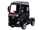 Vaikiškas elektromobilis Mercedes Actros, 12 V, juodas