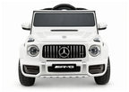 Vaikiškas elektromobilis Mercedes-AMG G63, 12 V, 2 greičiai, baltas