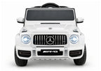 Vaikiškas elektromobilis Mercedes-AMG G63, 12 V, 2 greičiai, baltas
