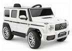 Vaikiškas elektromobilis Mercedes-AMG G63, 12 V, 2 greičiai, baltas