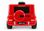 Vaikiškas elektromobilis Mercedes-AMG G63, 12 V, 2 pavaros, raudonas
