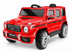 Vaikiškas elektromobilis Mercedes-AMG G63, 12 V, 2 pavaros, raudonas