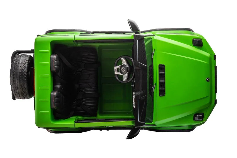 Vaikiškas elektromobilis Mercedes-AMG G63, 24 V, 4x200W, baltas