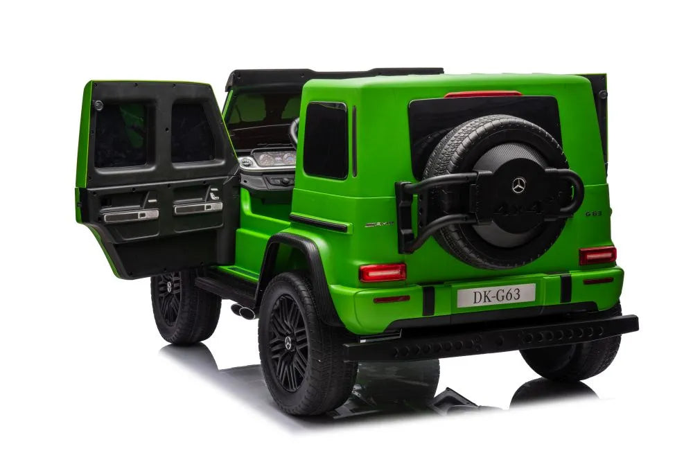 Vaikiškas elektromobilis Mercedes-AMG G63, 24 V, 4x200W, baltas