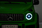 Vaikiškas elektromobilis Mercedes-AMG G63, 24 V, 4x200W, baltas