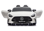 Vaikiškas elektromobilis Mercedes-AMG GT63, 24 V, 2 sėdimos vietos, baltas