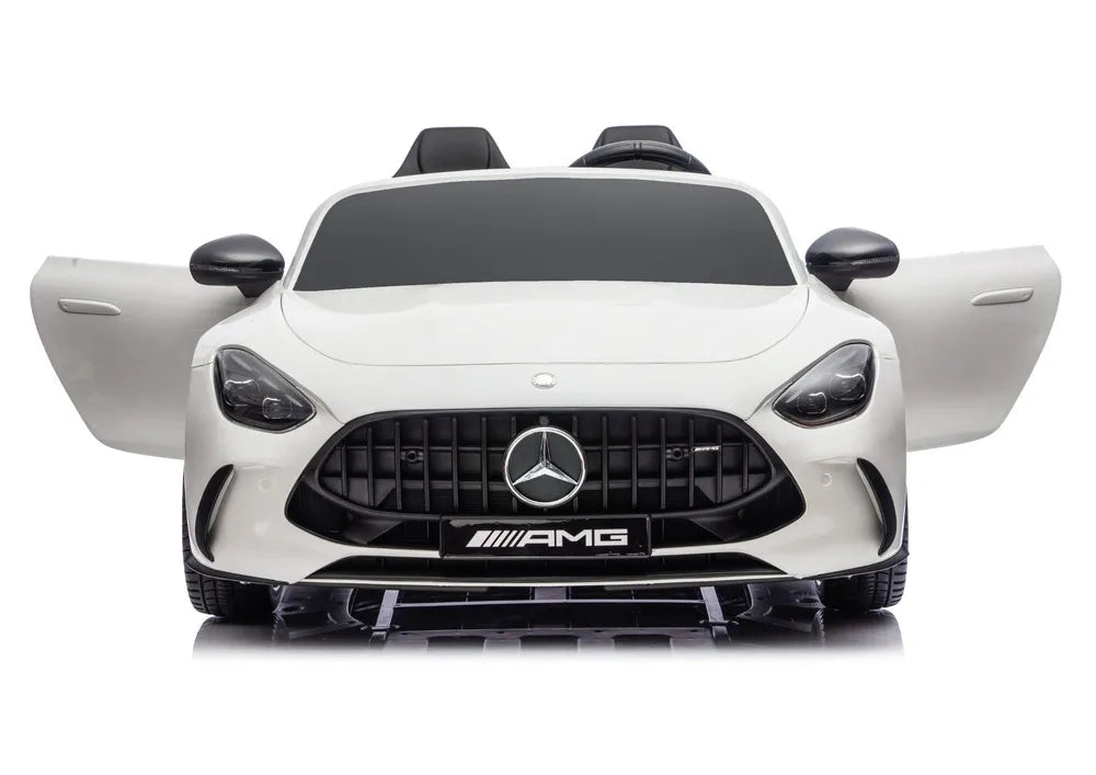 Vaikiškas elektromobilis Mercedes-AMG GT63, 24 V, 2 sėdimos vietos, baltas