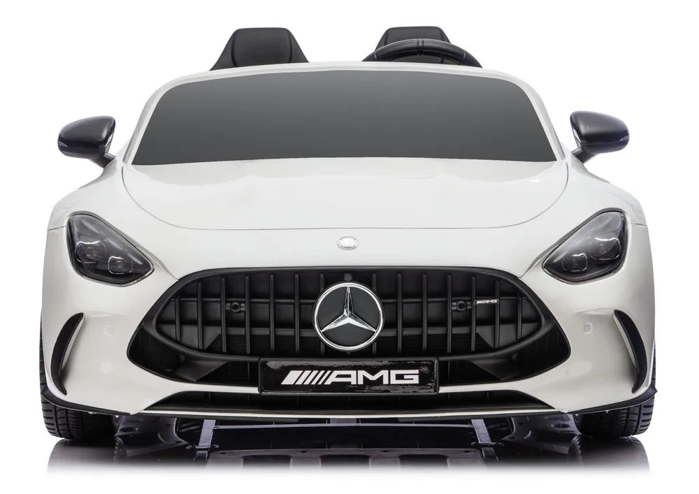 Vaikiškas elektromobilis Mercedes-AMG GT63, 24 V, 2 sėdimos vietos, baltas