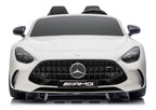 Vaikiškas elektromobilis Mercedes-AMG GT63, 24 V, 2 sėdimos vietos, baltas