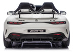 Vaikiškas elektromobilis Mercedes-AMG GT63, 24 V, 2 sėdimos vietos, baltas