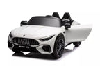 Vaikiškas elektromobilis Mercedes AMG SL63, 24 V, 2 × 200 W, baltas