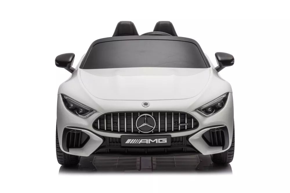 Vaikiškas elektromobilis Mercedes AMG SL63, 24 V, 2 × 200 W, baltas