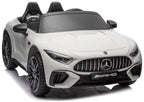 Vaikiškas elektromobilis Mercedes AMG SL63, 24 V, 2 × 200 W, baltas