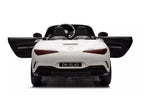 Vaikiškas elektromobilis Mercedes AMG SL63, 24 V, 2 × 200 W, baltas