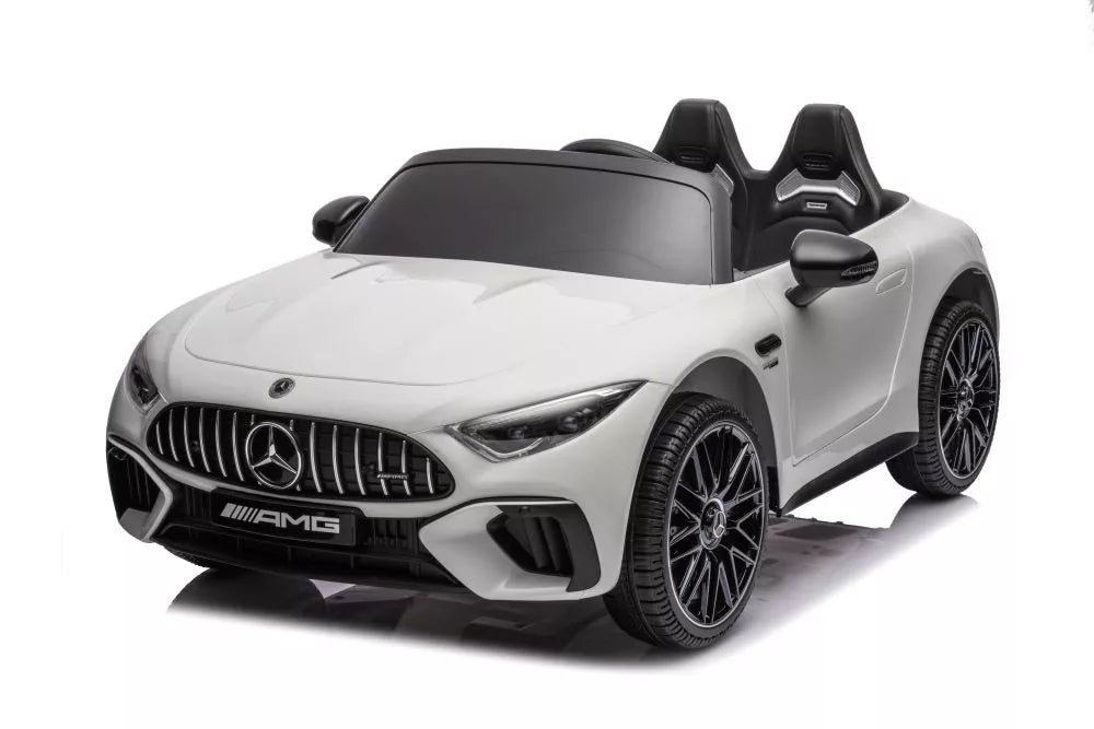 Vaikiškas elektromobilis Mercedes AMG SL63, 24 V, 2 × 200 W, baltas