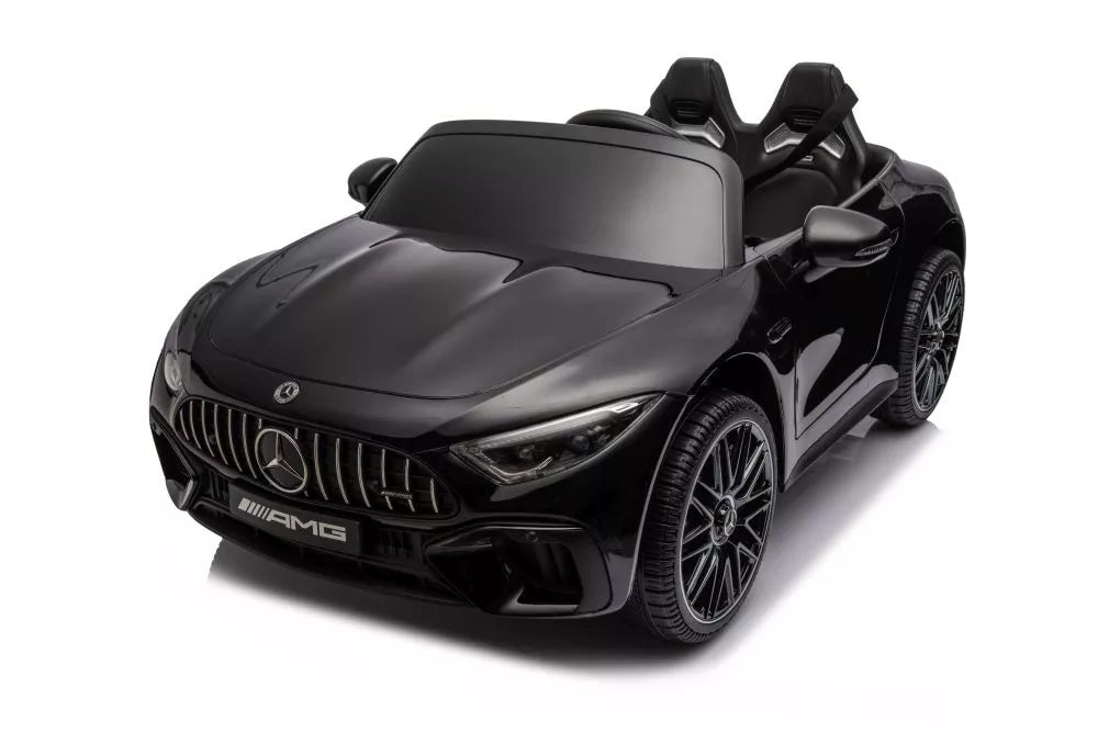 Vaikiškas elektromobilis Mercedes AMG SL63, 24 V, 2 × 200 W, juodas