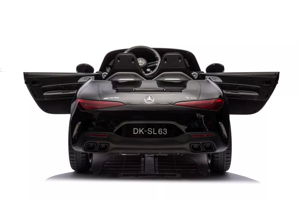 Vaikiškas elektromobilis Mercedes AMG SL63, 24 V, 2 × 200 W, juodas