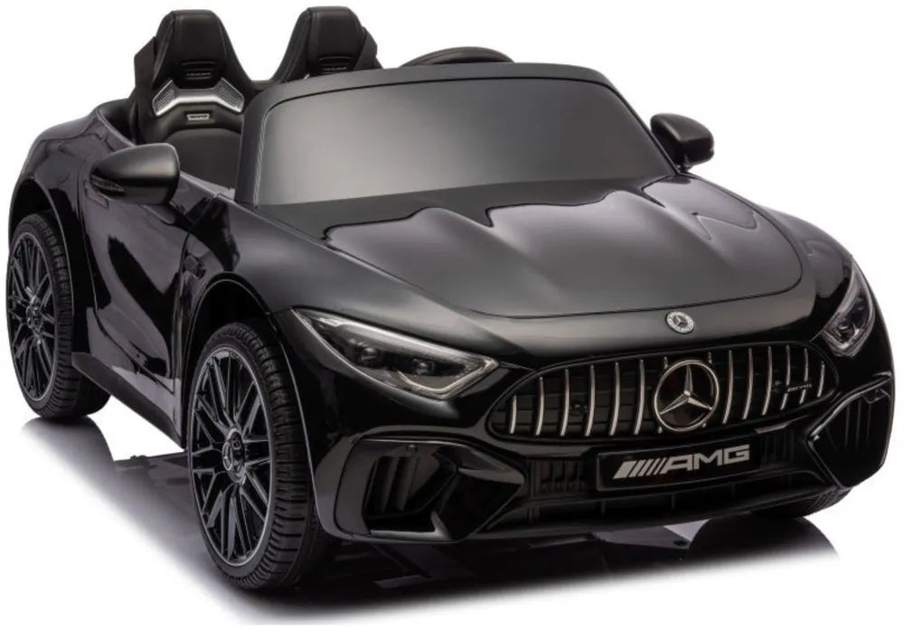 Vaikiškas elektromobilis Mercedes AMG SL63, 24 V, 2 × 200 W, juodas