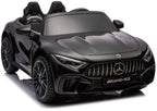 Vaikiškas elektromobilis Mercedes AMG SL63, 24 V, 2 × 200 W, juodas