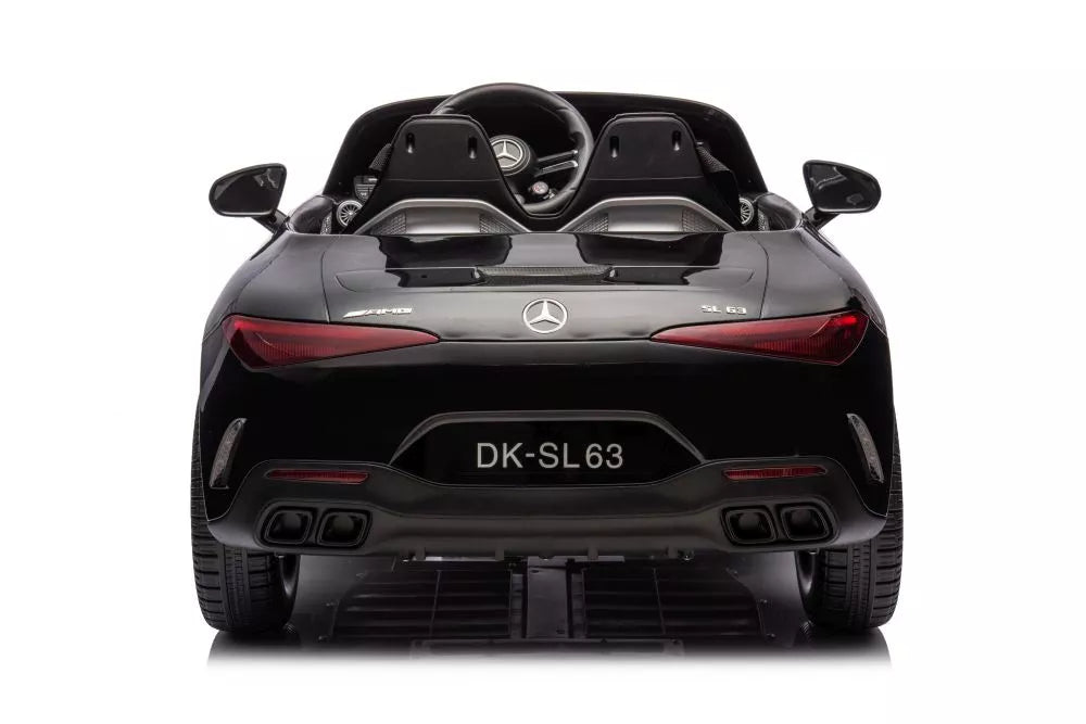 Vaikiškas elektromobilis Mercedes AMG SL63, 24 V, 2 × 200 W, juodas