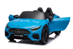 Vaikiškas elektromobilis Mercedes AMG SL63, 24 V, 2 × 200 W, mėlynas