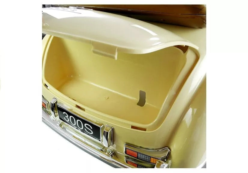 Vaikiškas elektromobilis Mercedes-Benz 300S, 12 V, beige
