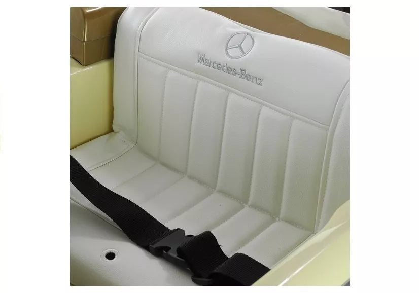 Vaikiškas elektromobilis Mercedes-Benz 300S, 12 V, beige