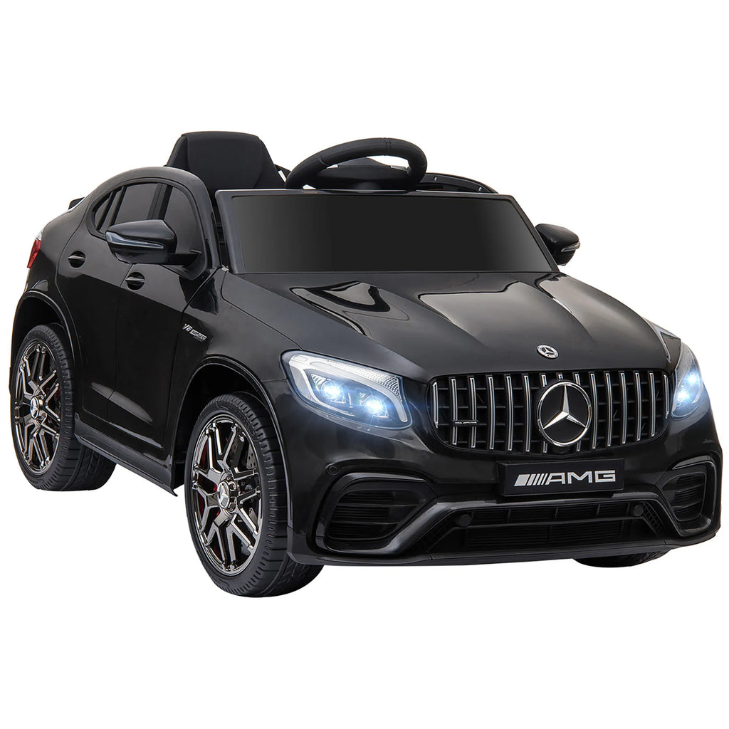 Vaikiškas elektromobilis Mercedes-Benz, 37–60 mėn. vaikams, juodas