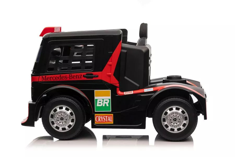 Vaikiškas elektromobilis Mercedes-Benz Actros, 12 V, 2x45W, raudonas