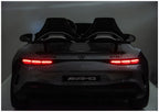 Vaikiškas elektromobilis Mercedes-Benz AMG GT, 24 V, 4x200W, pilkas