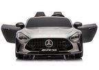 Vaikiškas elektromobilis Mercedes-Benz AMG GT, 24 V, 4x200W, pilkas