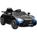 Vaikiškas elektromobilis Mercedes-Benz AMG GTR, 3-6 metų vaikams, juodas