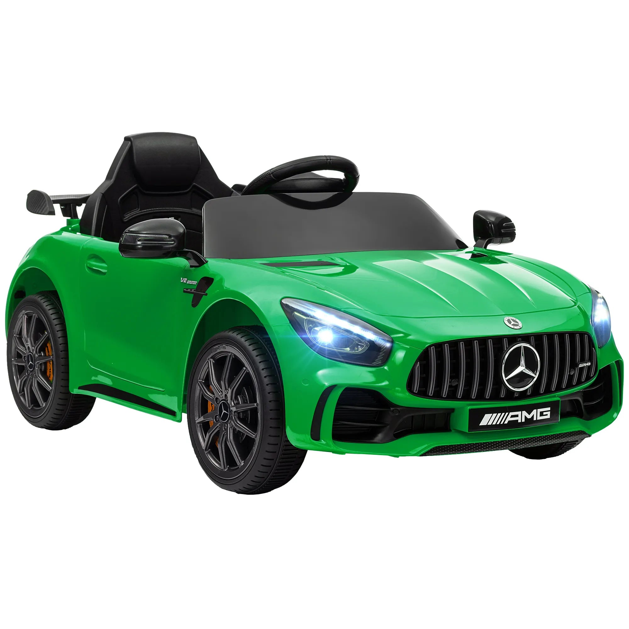 Vaikiškas elektromobilis Mercedes-Benz AMG GTR žalias 12V