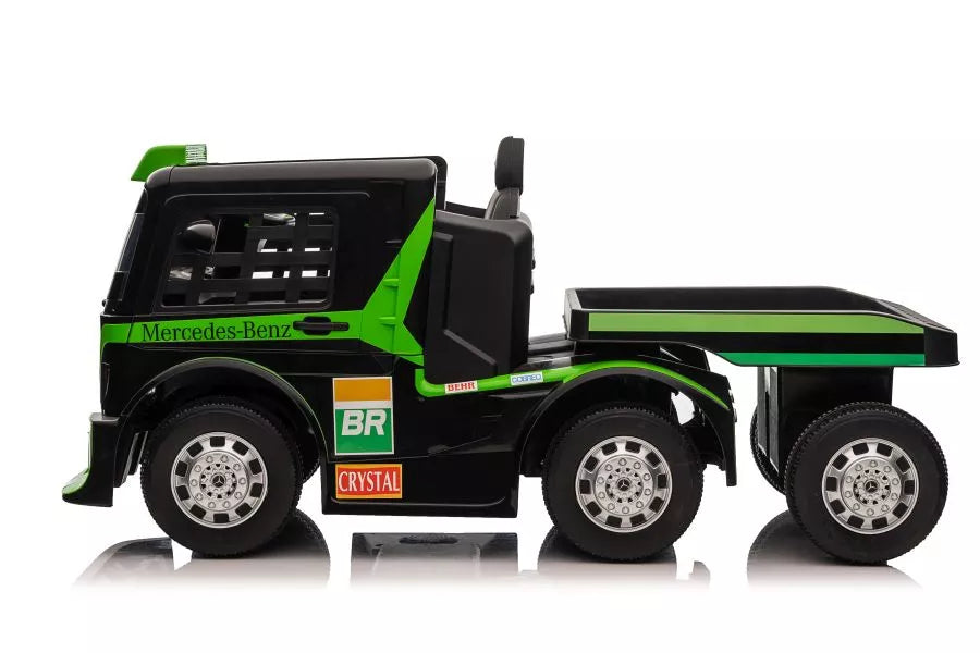 Vaikiškas elektromobilis Mercedes-Benz Axor, 24 V, 2x45W, balta
